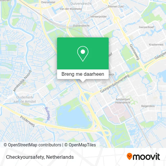 Checkyoursafety kaart