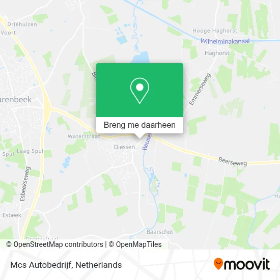 Mcs Autobedrijf kaart