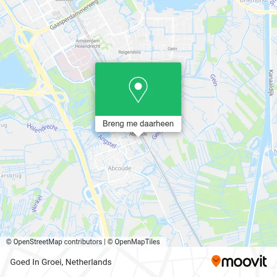 Goed In Groei kaart