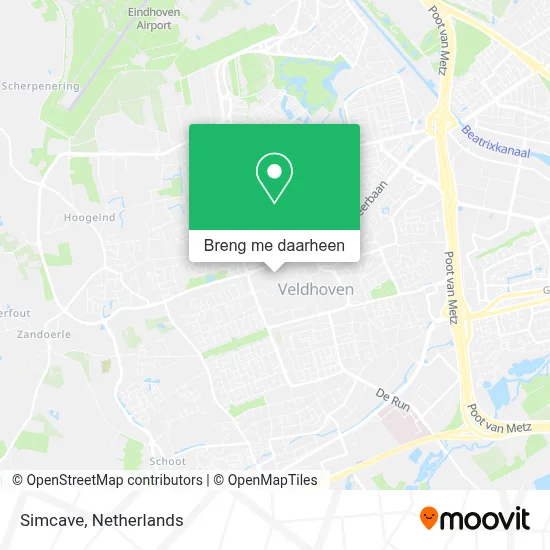 Simcave kaart
