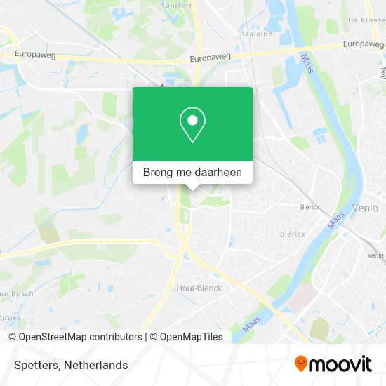Spetters kaart