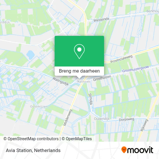 Avia Station kaart