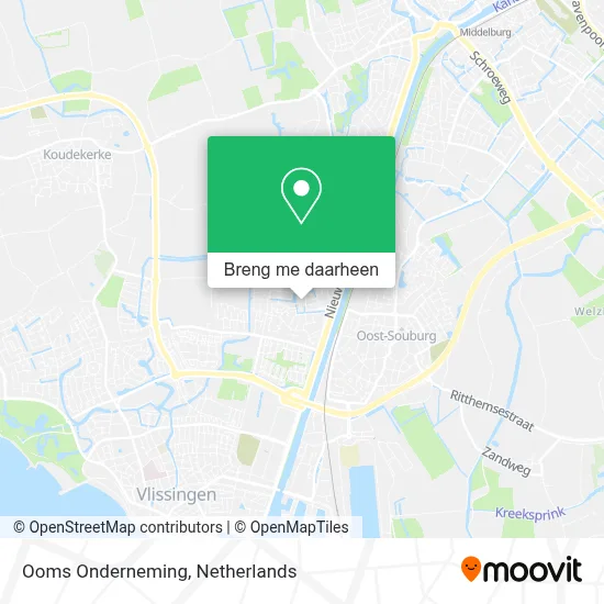 Ooms Onderneming kaart