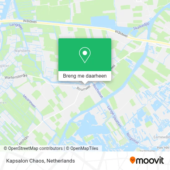 Kapsalon Chaos kaart