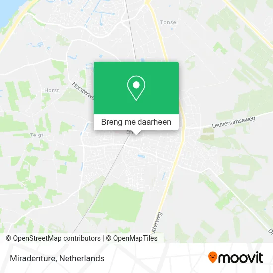 Miradenture kaart