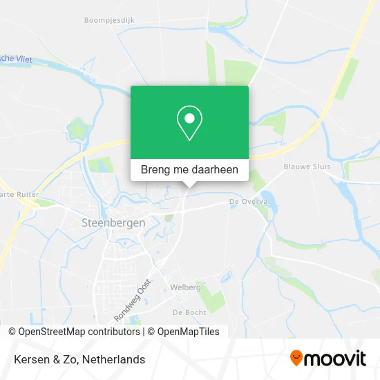 Kersen & Zo kaart
