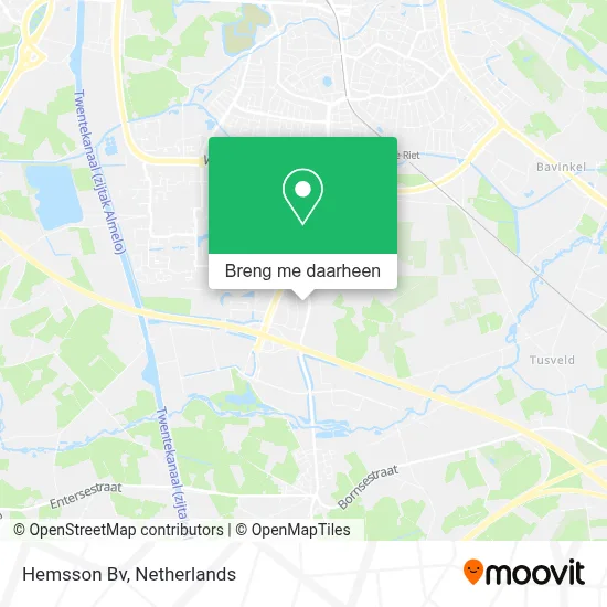 Hemsson Bv kaart