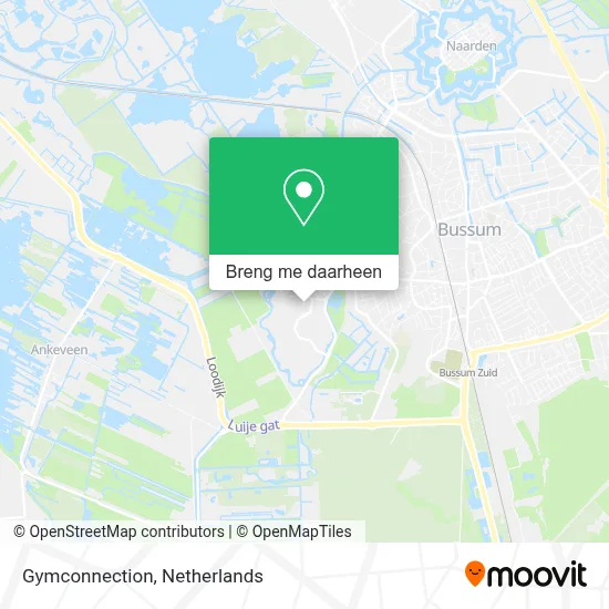 Gymconnection kaart