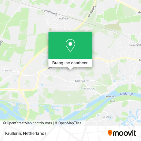 Krullerin kaart