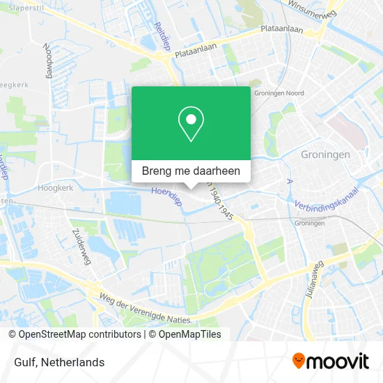 Gulf kaart