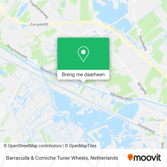 Barracuda & Corniche Tuner Wheels kaart