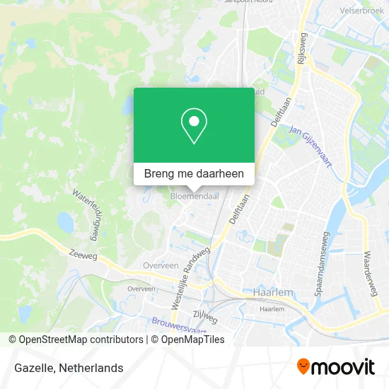 Gazelle kaart