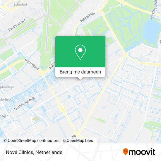 Nové Clinics kaart