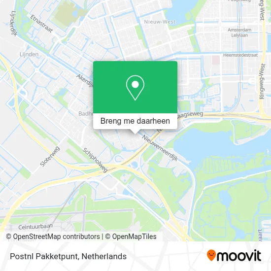 Postnl Pakketpunt kaart