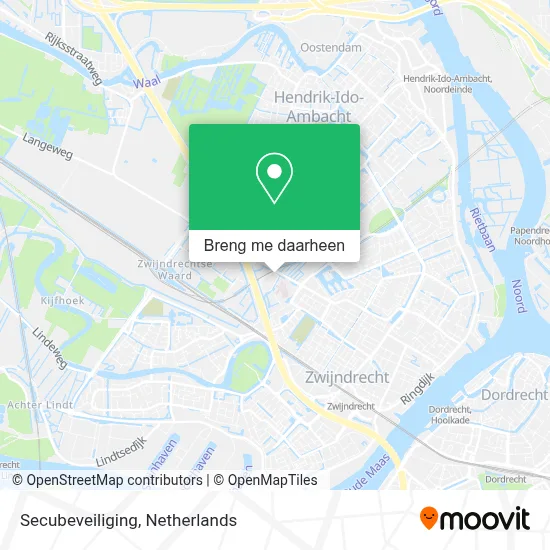 Secubeveiliging kaart