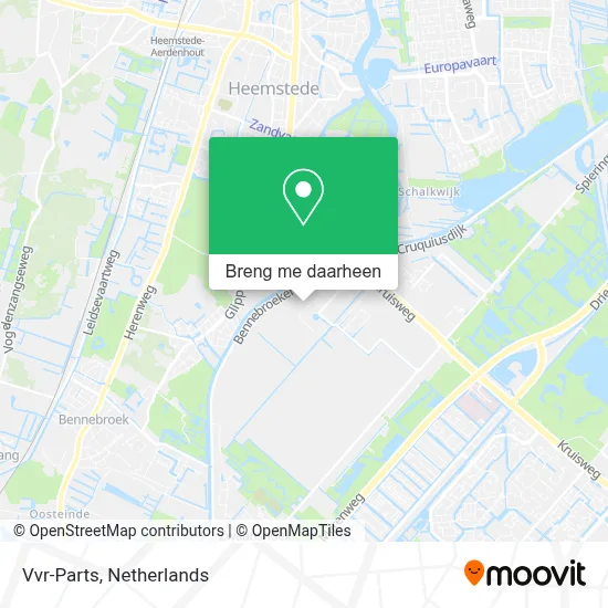 Vvr-Parts kaart