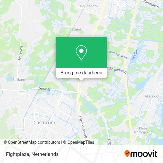 Fightplaza kaart