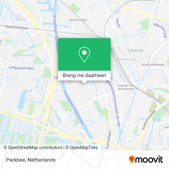 Parkbee kaart