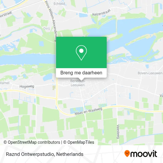Raznd Ontwerpstudio kaart