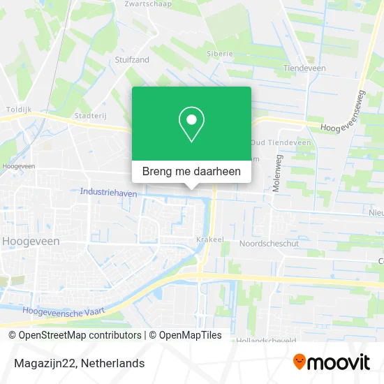 Magazijn22 kaart