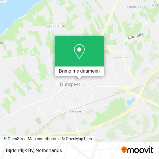 Bijdendijk Bv kaart