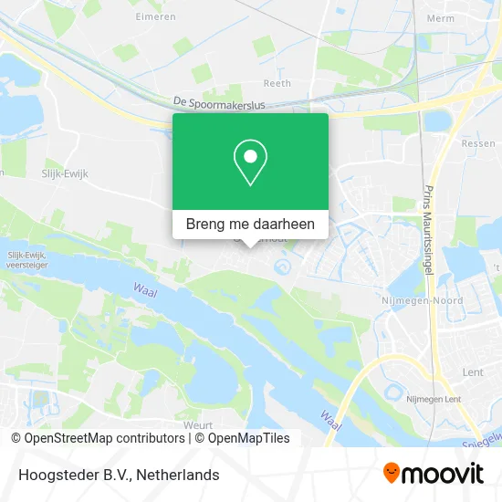 Hoogsteder B.V. kaart