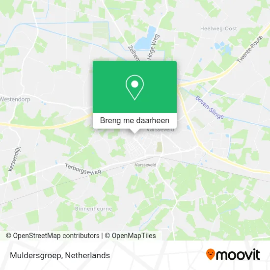 Muldersgroep kaart
