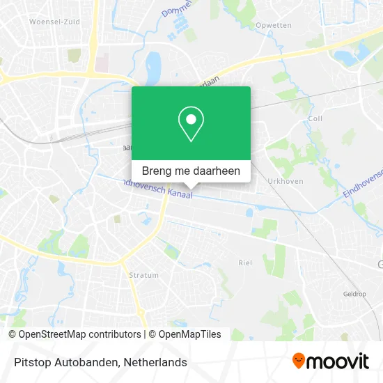 Pitstop Autobanden kaart