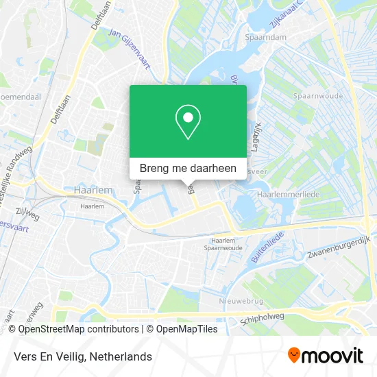 Vers En Veilig kaart