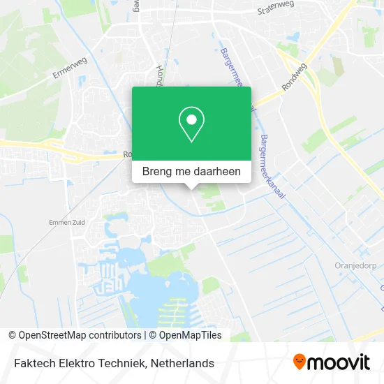 Faktech Elektro Techniek kaart