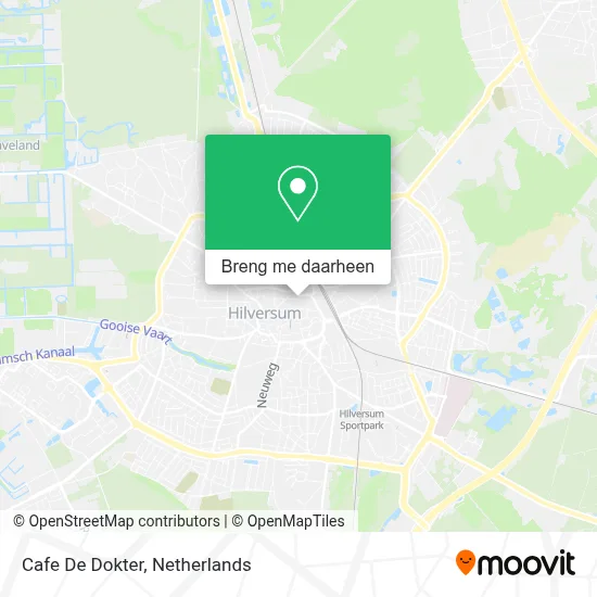 Cafe De Dokter kaart