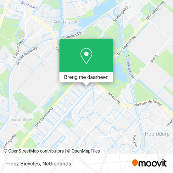 Finez Bicycles kaart