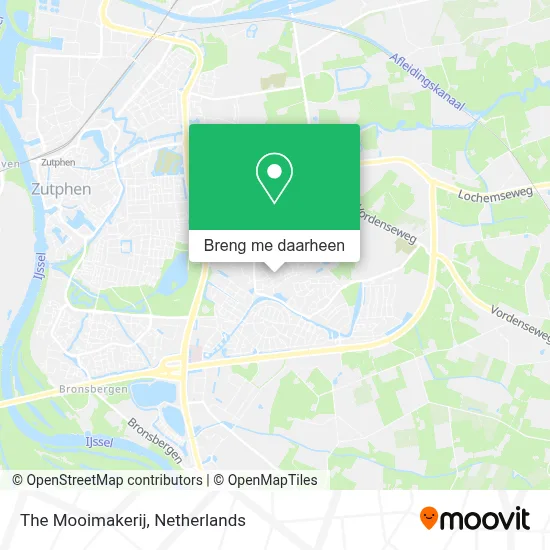 The Mooimakerij kaart