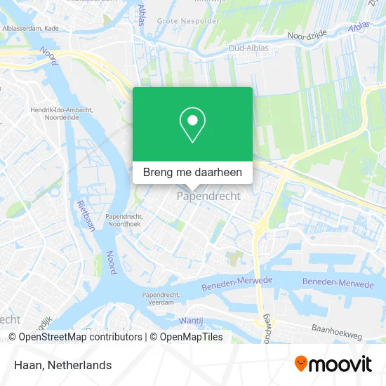 Haan kaart