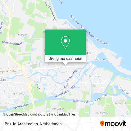 Bn+Jd Architecten kaart