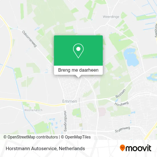 Horstmann Autoservice kaart