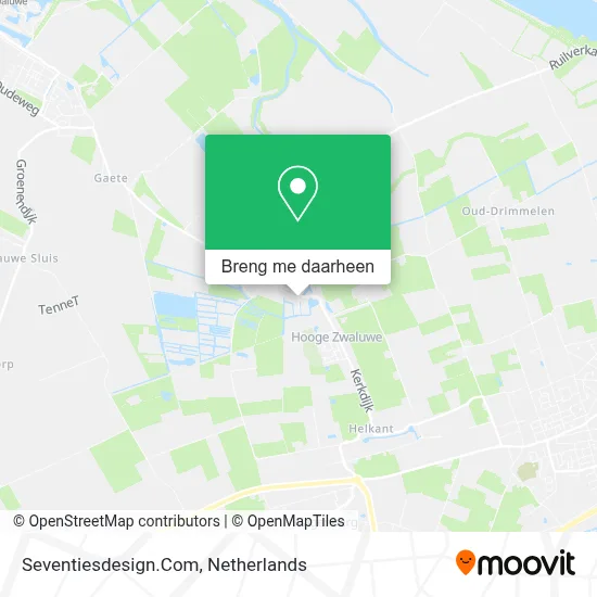 Seventiesdesign.Com kaart
