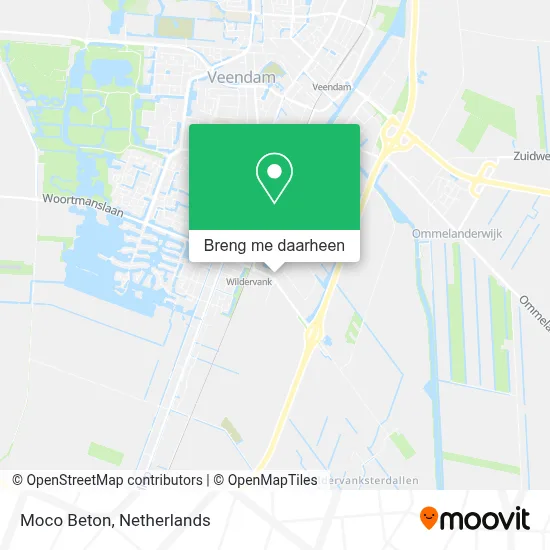 Moco Beton kaart