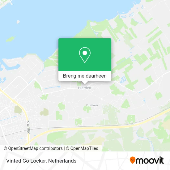 Vinted Go Locker kaart