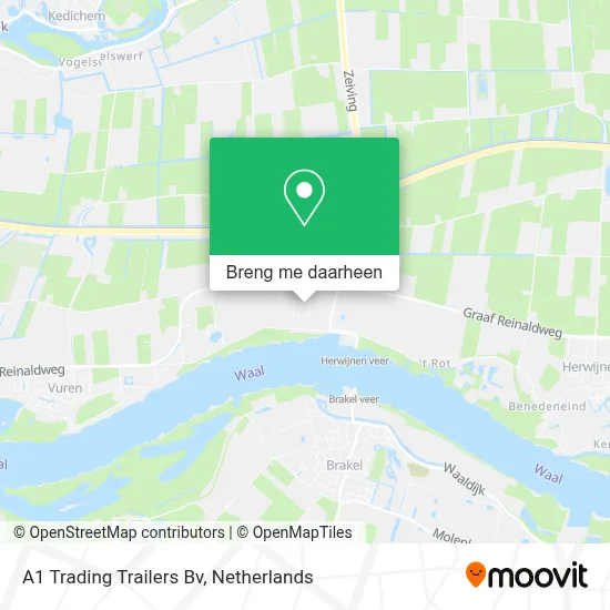 A1 Trading Trailers Bv kaart