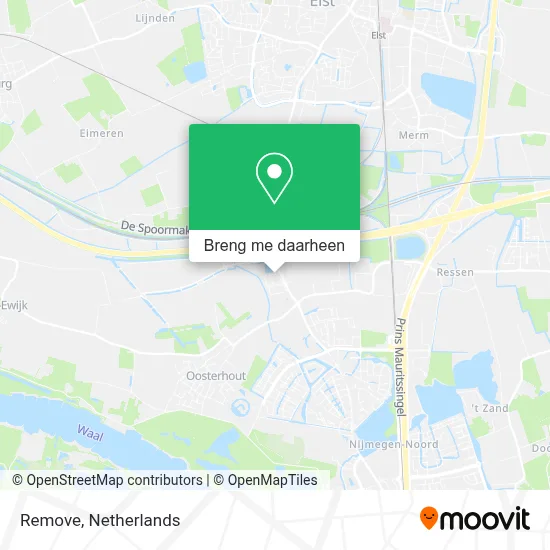 Remove kaart