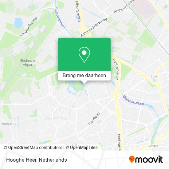 Hooghe Heer kaart