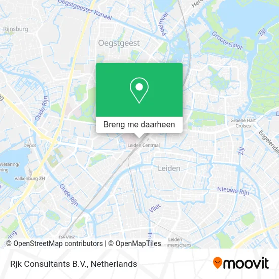 Rjk Consultants B.V. kaart