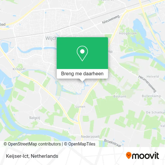 Keijser-Ict kaart