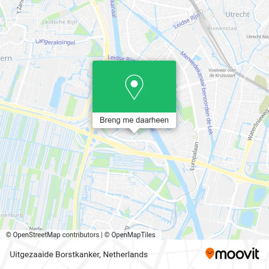 Uitgezaaide Borstkanker kaart