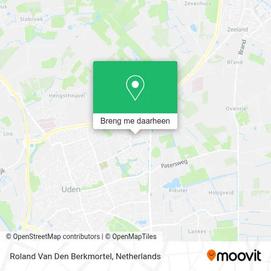 Roland Van Den Berkmortel kaart