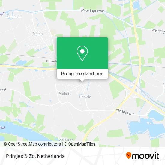 Printjes & Zo kaart