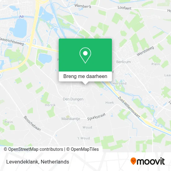 Levendeklank kaart