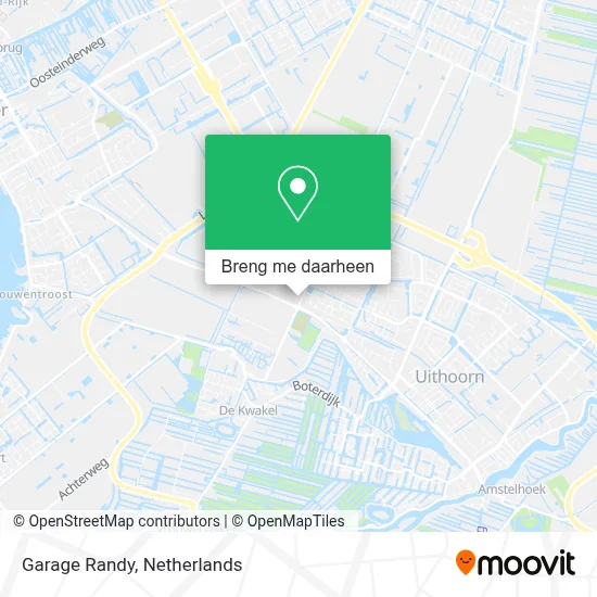 Garage Randy kaart