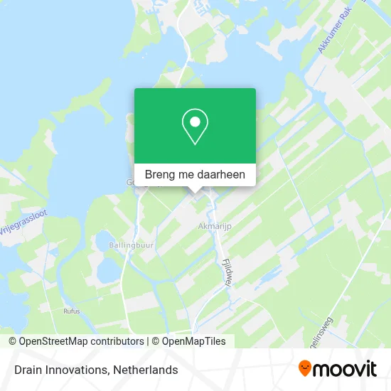 Drain Innovations kaart